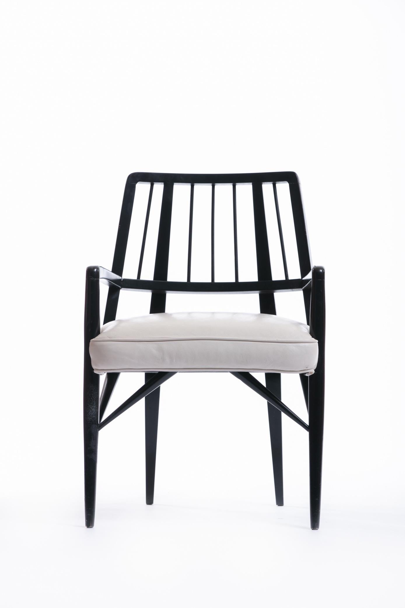 Pair of Paul Laszlo Chairs from the Brentwood Country Club, circa 1954