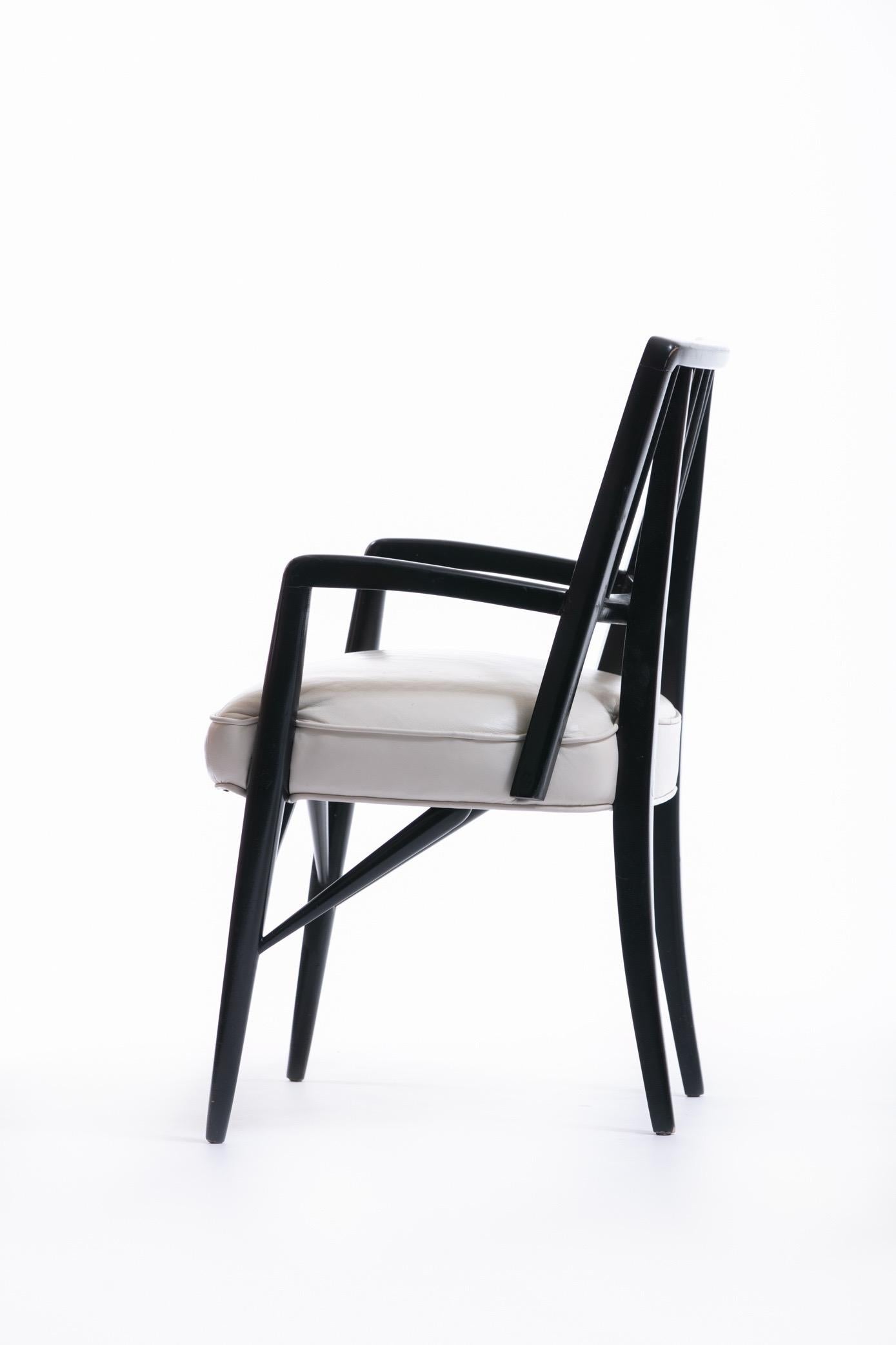 Pair of Paul Laszlo Chairs from the Brentwood Country Club, circa 1954