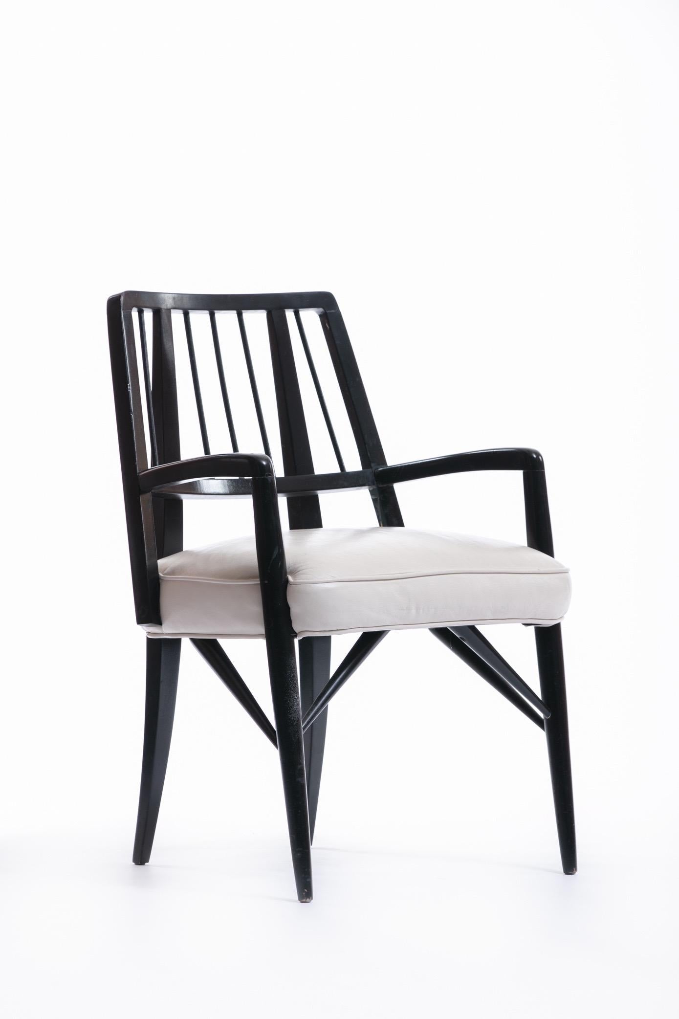 Pair of Paul Laszlo Chairs from the Brentwood Country Club, circa 1954