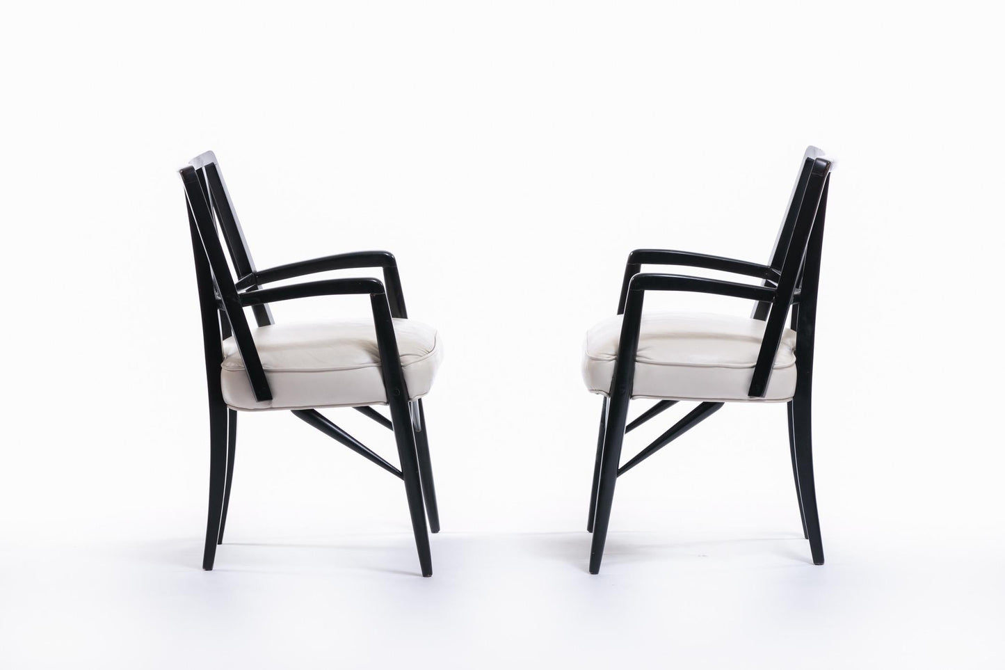 Pair of Paul Laszlo Chairs from the Brentwood Country Club, circa 1954