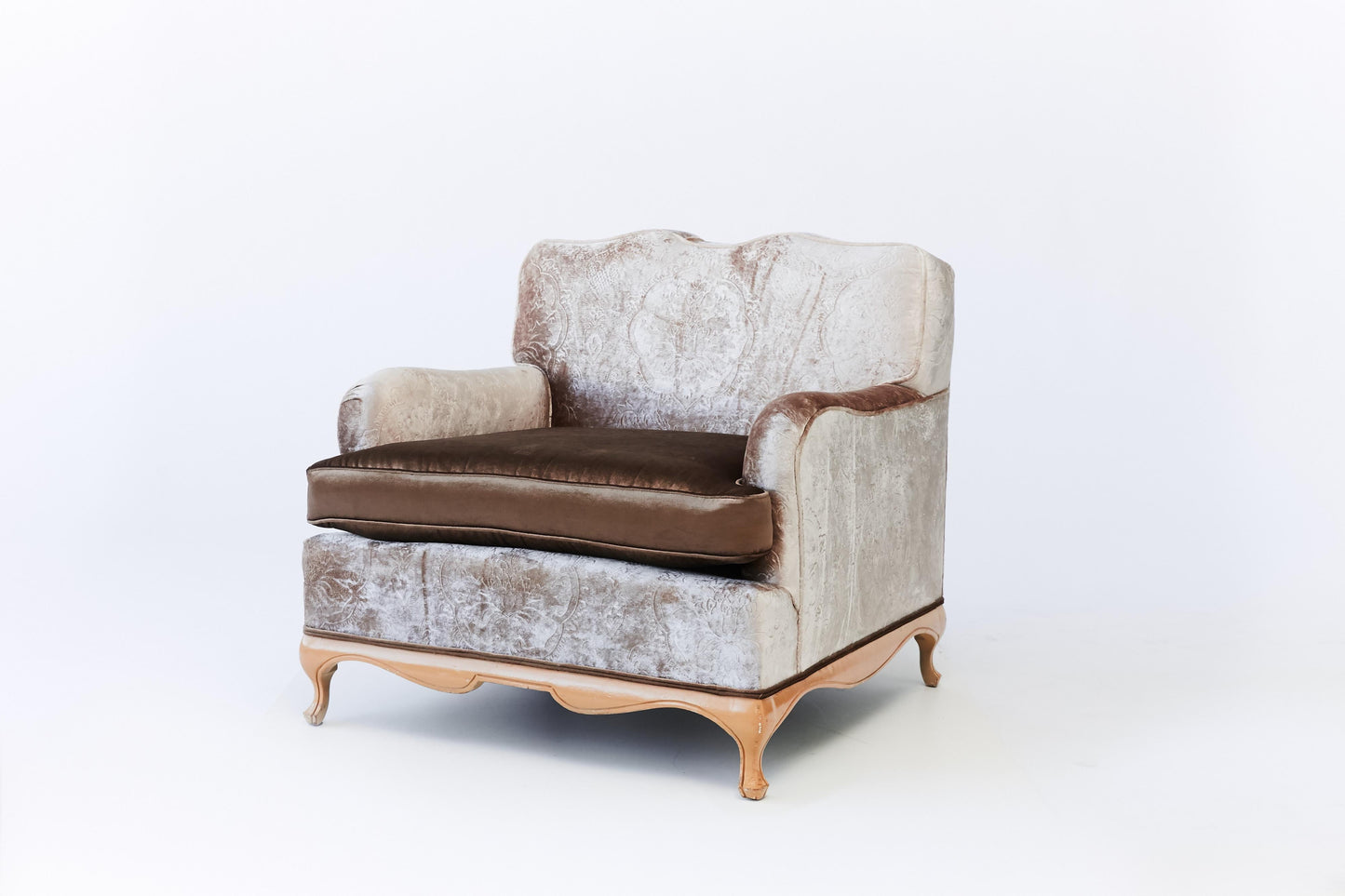 Pair of Syrie Maugham Style Club Chairs, circa 1940