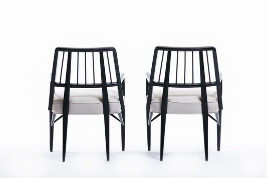 Pair of Paul Laszlo Chairs from the Brentwood Country Club, circa 1954