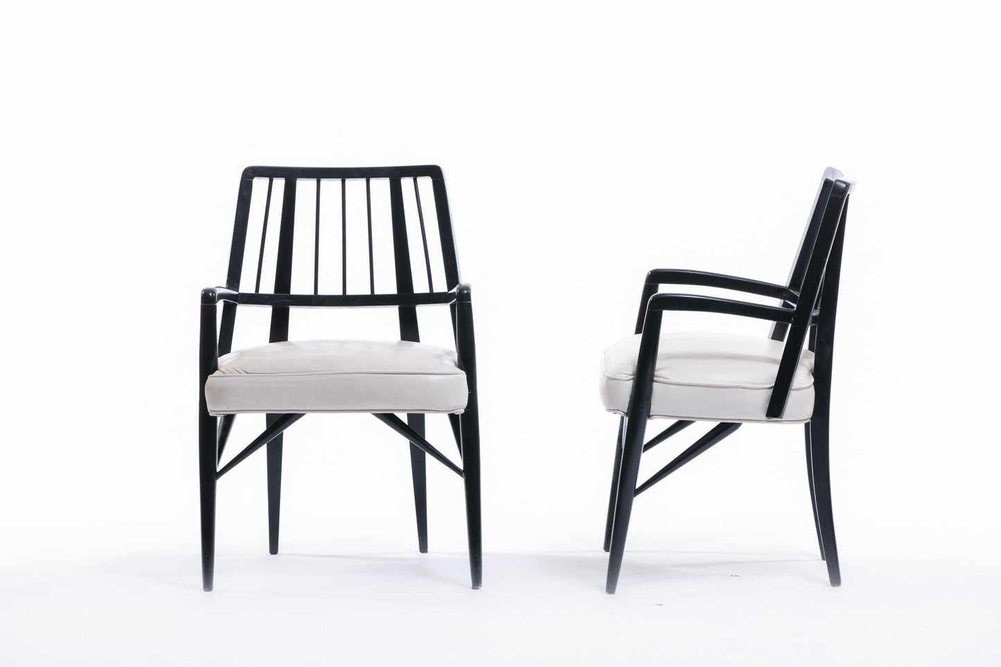 Pair of Paul Laszlo Chairs from the Brentwood Country Club, circa 1954